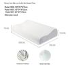 Wave Memory Foam Neck Support Pillow for Home & Hotel