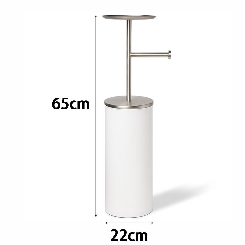

Portable Toilet Paper Holder Stainless Steel Bathroom Storage Box Roll Toilet Paper Case Tissue Holder Organization for Home