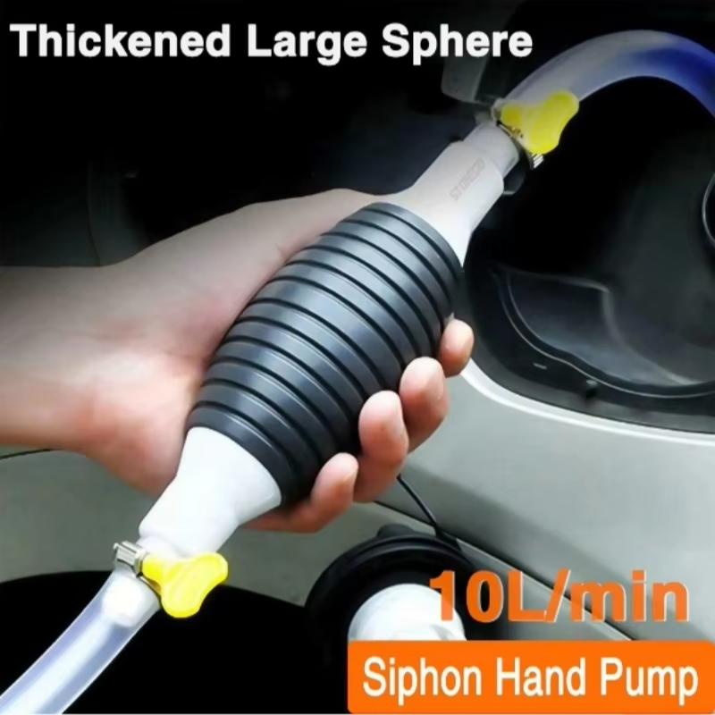 Multi-Function Kitchen Water Pump Sucker Manual Fuel Tank Suction Pipe Car Oil Pump Drinkware Tool for Home Garden Dining Bar