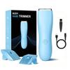Waterproof Electric Body Hair Trimmer With Rechargeable Base Adjustable Guide Combs For Men Daily Personal Grooming At Home