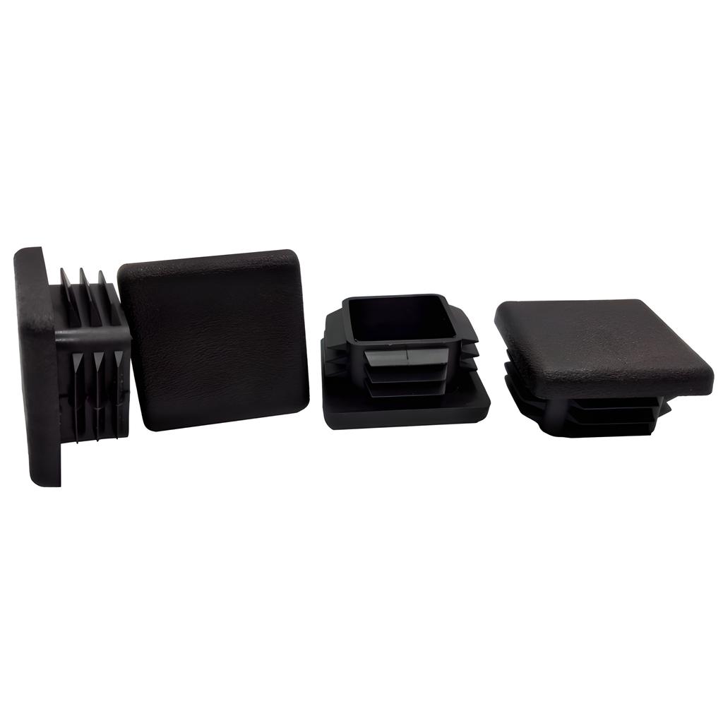 Internal Cap for Profile Post Roof 25x25 10 PCS BLACK