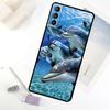 Ozean Delfin Handyhülle Für Samsung Galaxy S25 S24 S23 S22 S21 S20 S26 Ultra S10 Plus S23 FE S25 FE Hülle