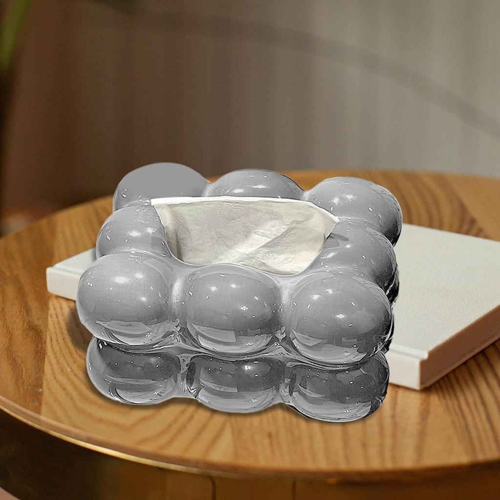 Tissue Box Holder Rectangular Decorative Napkin for Office Decoration