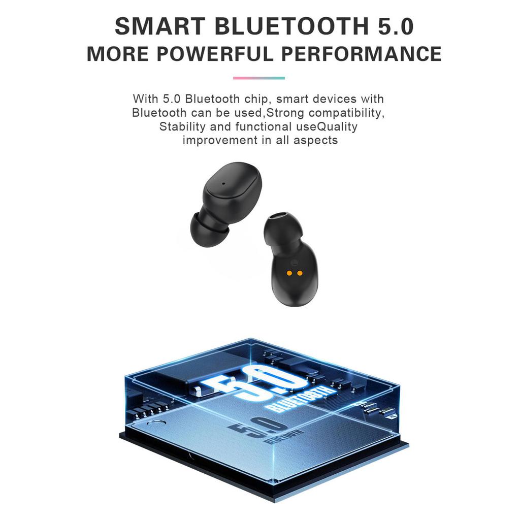 A6S Bluetooth Earbuds With Active Noise Reduction Super Good Sound Quality