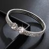 Stone Open Bracelet, Fashionable, Light Luxury, Simple and Cool Style Bracelet, Niche High-end Jewelry