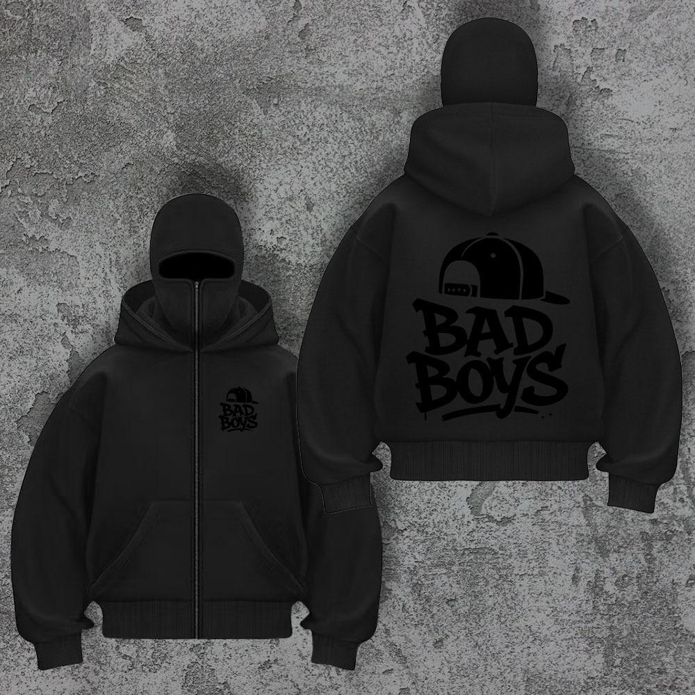 Amerikanischer High Street Hoodie mit Aufdruck, lockerer Passform und Nischen-Doppellagen-Hoodie für Paare, Trendiges Oberteil für Herren