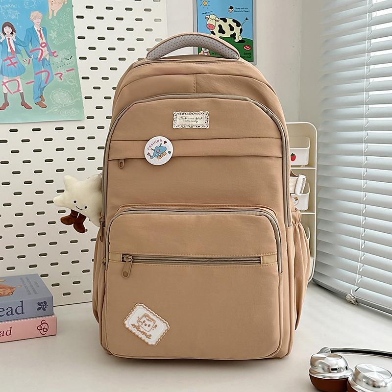 Schoolbag Trendy Brand Schoolbag Girls College Students Sports Backpack Fashion Trend Large Capacity Junior High School Students High School Students