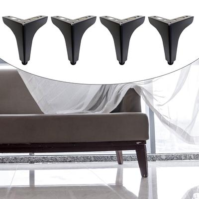 4 Stück Möbelbeine Ersatz Couch Massiv DIY Sofa Füße für TV-Schränke Zuhause