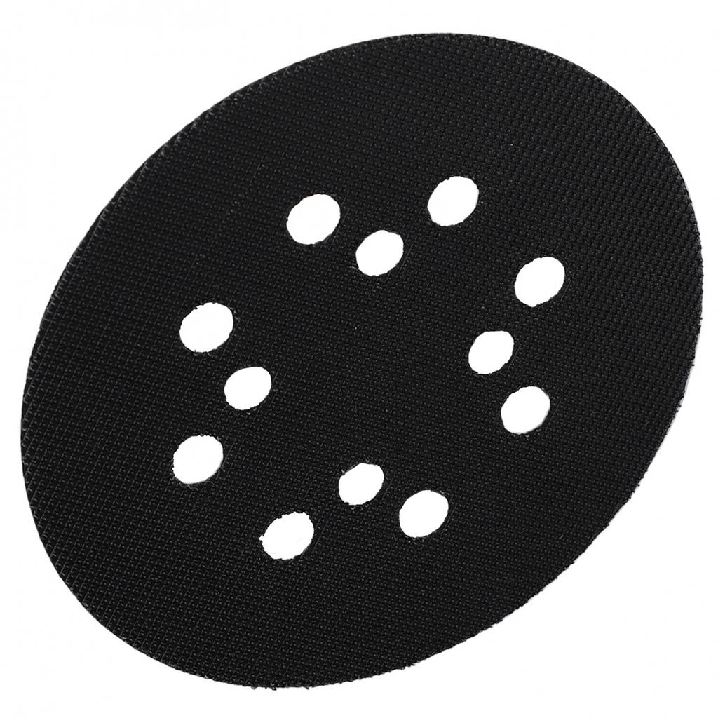 Plastic + PU Backing Pad Sanding Pad 5 Inch/125mm Backing Pad Black