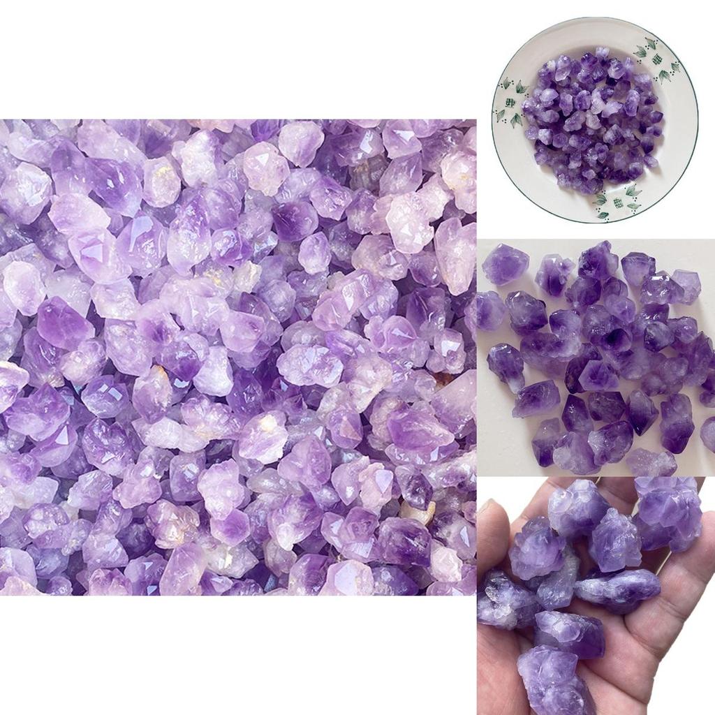 Einzigartiges rohes natürliches Amethystkristall-Mineral-Dekorationsstück Perfekt für Sammlungen