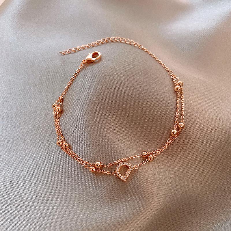 Retro style pearl bracelet women's versatile high-end sense niche temperament beaded bracelet couple girlfriend hand jewelry