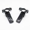 Black Noble And Fashionable Metal Foldable Foot Pegs For Motorcycle Motorcycle Footrests Pedals