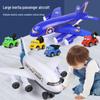 Durable Inertial A380 Airplane Toy for Kids - Large Simulation Model for Boys & Girls