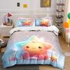 Cute Star Pattern Bedding Set Bedding Duvet Cover Set Duvet Cover Pillowcases (1 * Duvet Cover 2 * Pillowcases, Without Duvet Insert)