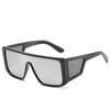 Europäische und amerikanische Mode-Straßenfotografie, vielseitige Sonnenbrillenbox für Damen, personalisierte einteilige Schutzsonnenbrille für Herren