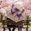 1PC Butterfly Floral Umbrella-8-Rib Reinforced Portable Folding Travel Suitable for All Seasons Outdoor Daily Use-H0385