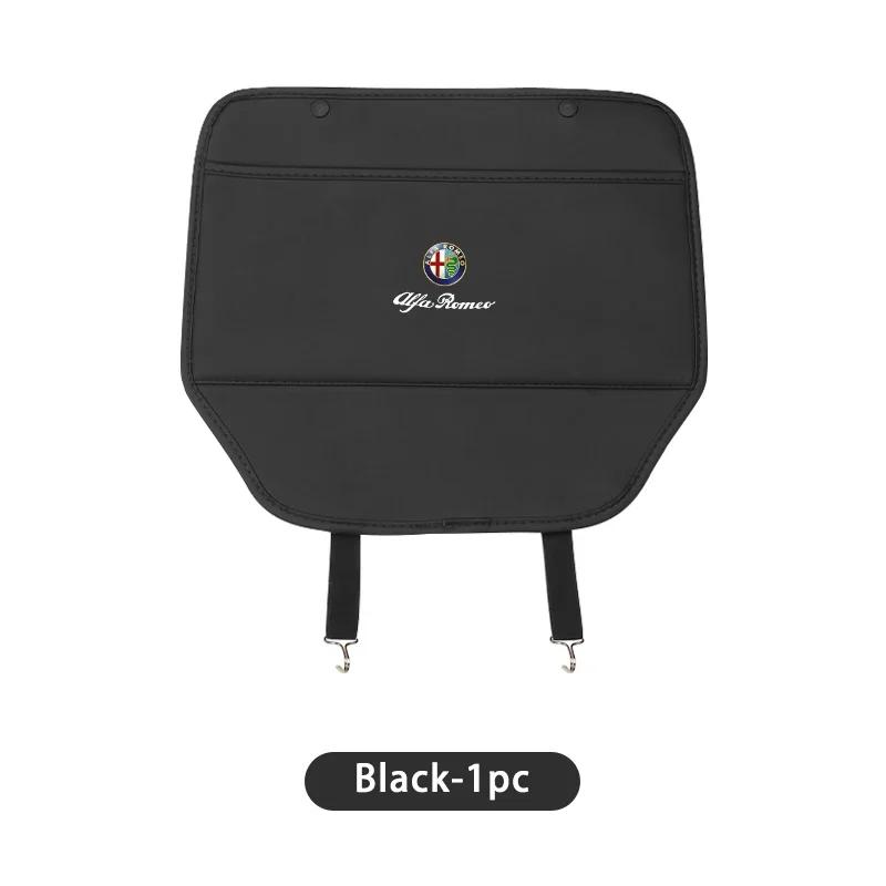 Car Seat Anti Kick Protector Pad Anti Scratch And Dirt Resistant For Alfa Romeo GT Stelvio F1 Brera Volante Tonale Gloria Disco