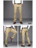Men's Plus Size Casual Autumn/Winter Slim Fit Trousers