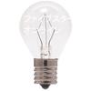 Mini Bulbs, 100V - 25W, E17 Base, Clear, White Box (S35 Small Round Bulbs, for Signs, Mini Lamps, Downlights, and Decorative Lighting) (25 Pieces)