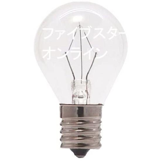 Miniature Bulb 100V 40W E17 Clear (Small Round Bulb for Downlight, Signboard, Mini Lamp, Clear) (6 pieces)