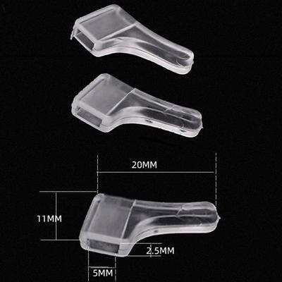 1Pair Anti Slip Glasses Ear Hooks Tip Eyeglasses Grip Temple Silicone Anti-Skid Holder Glasses Frame Leg Sleeves Accessories