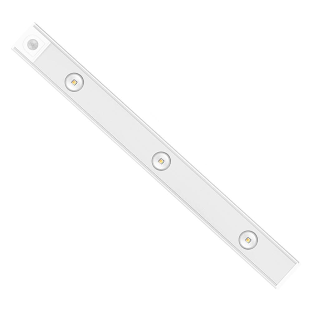 

MZ-1602 40CM Human Motion Sensing Cabinet Strip Light Wardrobe Lighting Smart Night Light Self-Adhesive Closet Lamp Silver