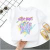 2026 New K-POP Saja Boys Print Short-Sleeved Spring Family Clothing for Boys and Girls Cute Polyester T-shirt for Boys and Girls