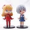 Adorable Pvc Evangelion Standing Rei Asuka Miniature Figurine Blind Box Toy