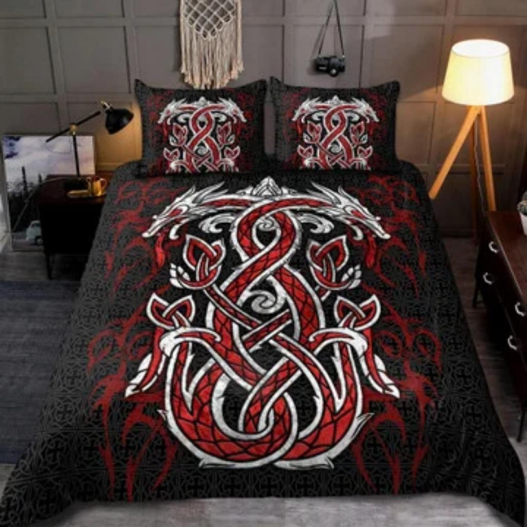 Duvet Cover Set New Zealand Maori Manaia Paua Shell Bedding Set - Circle Style Pillowcase