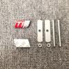Metal Ti Logo Car Sticker Badge Body Decoration Emblem Auto Exterior For Alfa Romeo 159 147 156 giulietta 147 159 mito Stelvio zl2