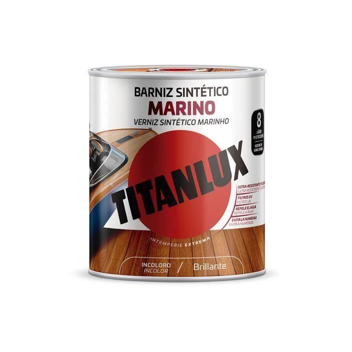 Vernis Marin - TITANLUX - M13100014 - Incolore - Brillant - Glycérophtalique