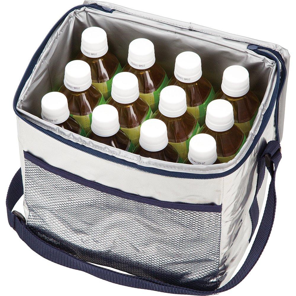 BUNDOK Soft Aluminum Cooler, 10L, BD-733, Lightweight, Insulated Cooler Bag