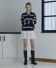JUCYJUDY Striped Collared Knit Pullover J1Kt121F