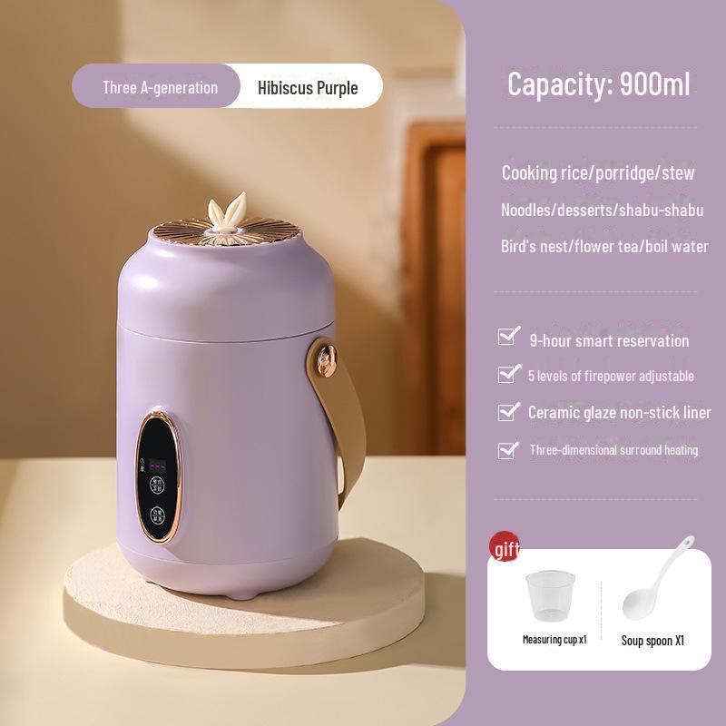 

Compact Multi-Function Electric Stew & Porridge Maker - Portable Automatic Health Cup for Home & Office 3rd Generation A