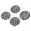 4PCS Automotive Wheel Hub Center Cover Badge Modification Accessories Suitable for Audi S4 S6 A1 A2 Q2 Q3 TT A3 A4 A5 A6 A7 A8