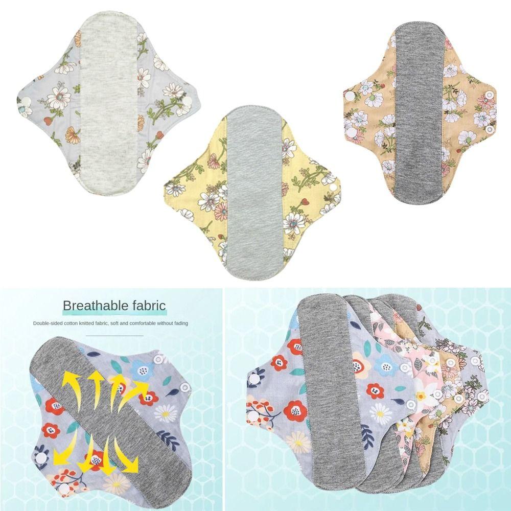 Female Hygiene Monthly Absorbent Menstrual Reusable Sanitary Napkin Durable Washable Panties
