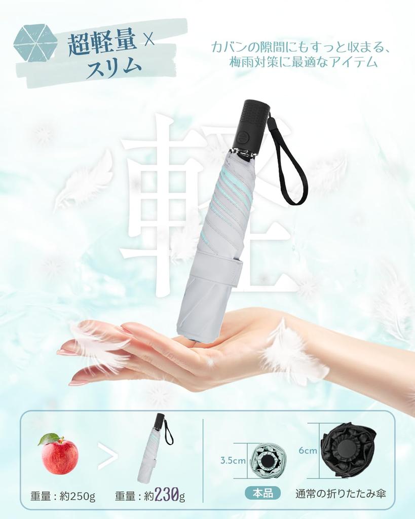 Lila UV-Licht Opvouwbare Parasol voor Zon en IJs Gaas Veiligheidstrap Automatisch Lichtgewicht Perfect voor Mannen en Perfect als Cadeau Parasol, Bescherming,