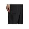 Adidas Neo Embroidered Logo Loose Fit Mid Rise Stretch Knit Sports Pants Women Bottoms Black H16283