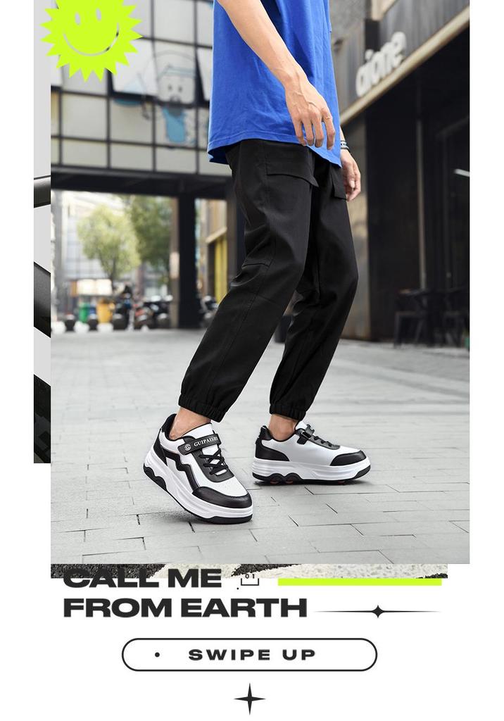 Unisex Six-Wheel Detachable Ultra-Light Children's Roller Shoes