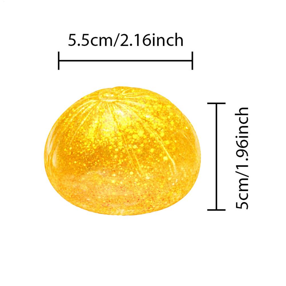 Squeeze Toys Dumpling Slow Rising Sensory Game Shiny Fidget Kneading Toys for Kids Adults Men Women Office Classroom HomeTravel