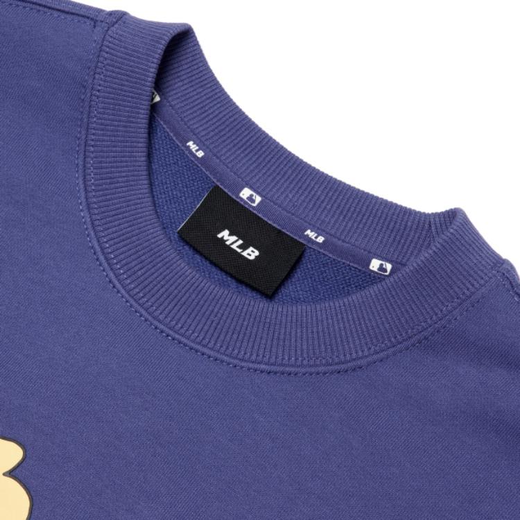 New MLB Sweatshirts Unisex Dark Blue 3AMTL0224-50NYL