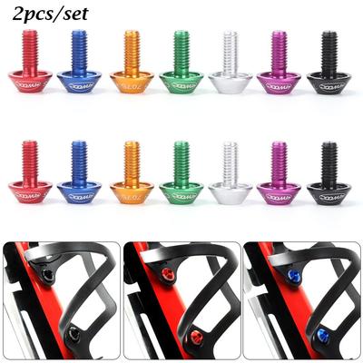 Bike Bike Accessory Aluminum Alloy Water Bottle Bolts Stainless Steel Screw Cage Holder Screw