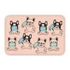 Colorful Puppy Flower Carpet for Living Room Bedroom and Home Decoration - Cartoon Dog Print Pattern Anti Slip Carpet