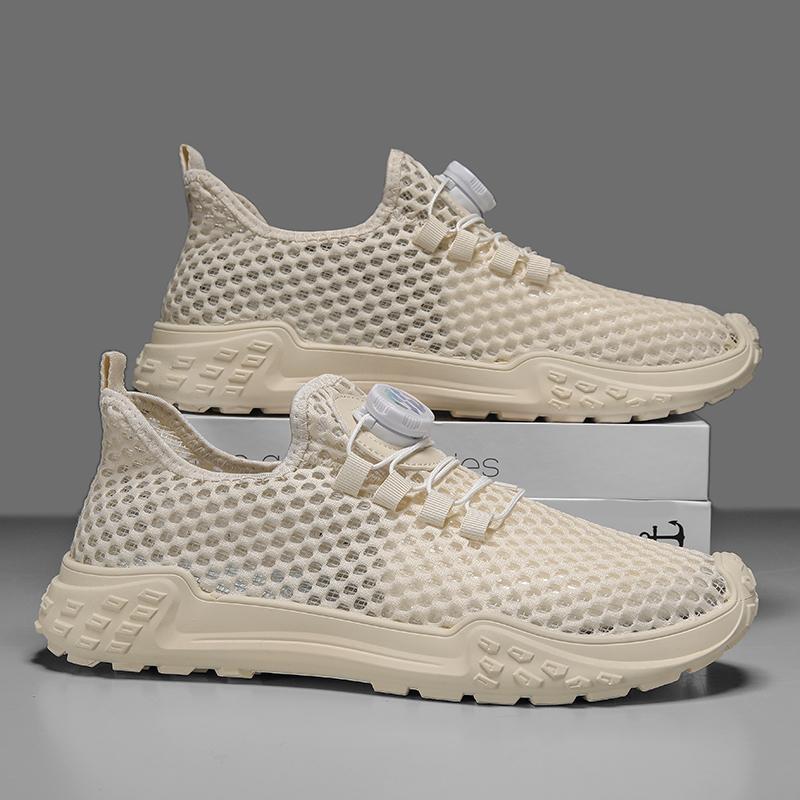 Outdoor Comfortable Mesh Men Casual Sneakers Fashion Non-slip Breathable Man Walking Shoes Lightweight Soft Running Sport Shoes