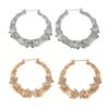 Stylish Butterfly Circle Earrings Drop Earrings Comfortable Ear Jewelry Alloy Texture Suitable for Daily and Party Wear