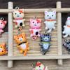 Cartoon Cat Earring Pendant Engaging Resin Cat Fun and Challenging Project DIY Resin Cat Craft Set for Animal Lovers