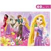 Tenyo Disney Princess Child Puzzle 60-80 Pieces Antibacterial Coating Storage Cover for Kids Ages 4 and Up