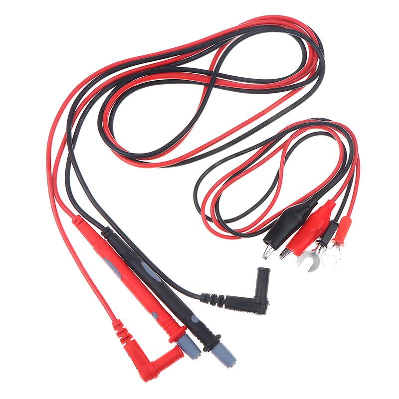 Multi Functional Detachable Special Tip 1000V 20A Gold-Plated Multimeter Probe, Interchangeable Pin Multimeter Probe Wire
