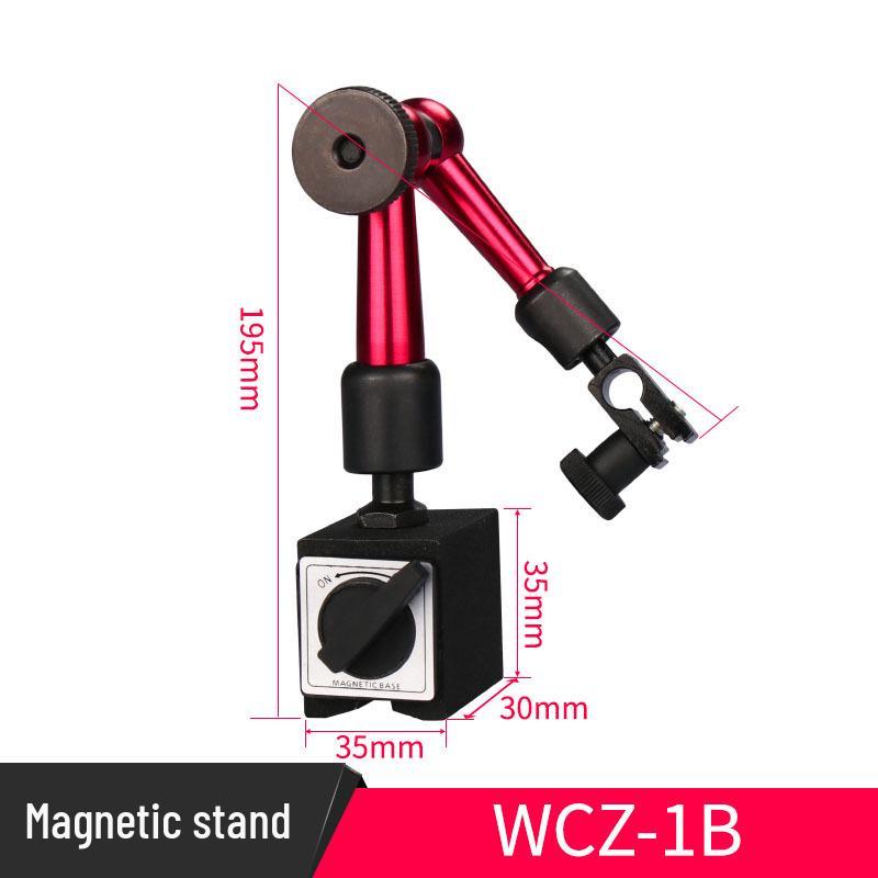 HEMUELE He Mu Hydraulic Magnetic Table Stand with Fine-Tuning Lever and Universal Dial Holder Tray