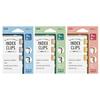 Midori Brass Clip Index Tabs Set of 8, Size S [All 3 Colors] Stylish Organizers
